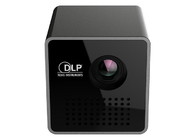 Portable HD DLP Projector Black Mini WIFI Projector / 1080p Smart Micro Projector