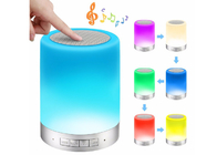 Color Changing Mini Wireless Bluetooth Speaker , Touch Control Night Light Bluetooth Speaker