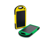 Compact Portable Solar Power Bank 5000 MAh Waterproof Dual Usb External Battery