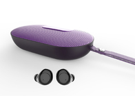 Two In One Bluetooth Speaker Earbuds , True Stereo Bass Headset In Ear TWS Headphone