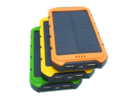 Fashionable Portable Solar Power Bank 10000mah Stylish Design With LED Light