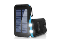 Waterproof Solar USB Power Bank / Solar Mobile Power Bank 8000mah With Compass
